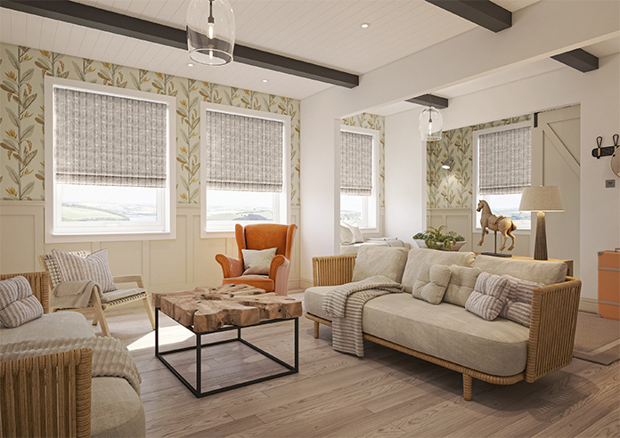 Industria, Vintage - Twist&Fit Roman Blind - Image 6